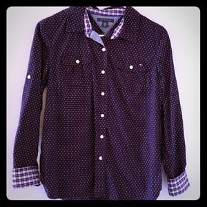 Tommy Hilfiger Polka Dot Button Down, medium